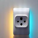 An icon-like photo of a power plug, symbolizing convenience.