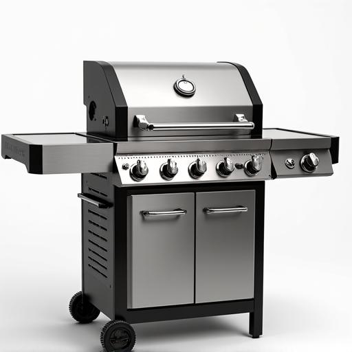 The high-end SparkGrill Gourmet model, shown with stainless steel finishes.